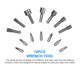 thumbnail image 3 of Juego De Brocas Para Destornillador De Tuerca De Potencia Fuerte, 14 Uds., Vástago Hexagonal Duradero, Llave De Vaso, Kit De Herramientas Manuales Para Tornillos seitruly TO002409-00, 3 of 7