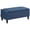 Blue, variant on YYAo Storage Bench, Bedroom Bed Bench Ottoman,Upholstered Storage Ottoman Bench with Hidden Storage, Lift Top for Living Room, Dark Blue