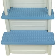 Aqua Select Everest Above Ground Pool Step and Ladder System | Blue