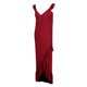 thumbnail image 5 of Vestido de mujer, vestido de tirantes maxi sin espalda con cuello en V , vestido de fiesta en la playa, vestido de oscilación S rojo Sunnimix Vestido largo sin mangas, 5 of 8
