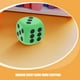 thumbnail image 4 of WORGEOUS 2 uds dados gigantes de colores dados de espuma EVA dados de espuma para niños juego de mesa de dados gigantes dados grandes para juegos educativos y actividades de fiesta, 4 of 7