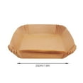 thumbnail image 3 of Boreal Craft Papier Parchemin Carré pour Cuisson Rôtissage Micro-Ondes 125 Pcs Filtre 8 Pouces Compatible avec Friteuse à Air Chaud et Plus Ensemble de Plats en Céramique avec Couvercles pour Four Organisateur de Plats, 3 of 4