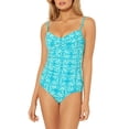 thumbnail image 2 of Bleu by Rod Beattie Womens Halter Tie-Dye Tankini Swim Top, 2 of 4