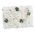thumbnail image 2 of DOLITY Panneau Artificiel Fond Floral Rose pour Mariage Blanc, 2 of 9