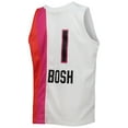 thumbnail image 3 of Youth Mitchell & Ness Chris Bosh White Miami Heat 2011/12 Hardwood Classics Swingman Jersey, 3 of 3