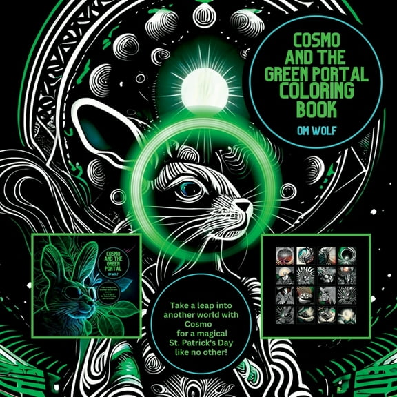Cosmo and the Green Portal Coloring Book, (Paperback)