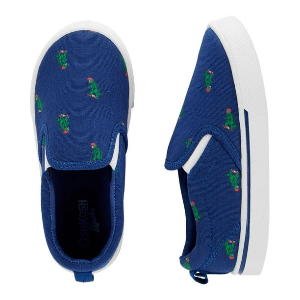 Oshkosh B'gosh Dinosaur SlipOn Shoes for Baby Boy Size 11 ( 24 years