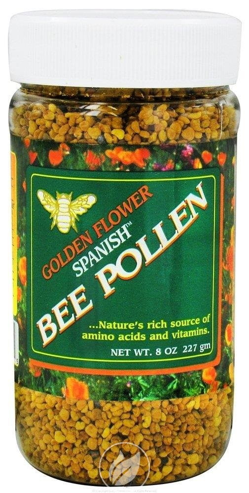 Buy GOLDEN FLOWER Golden Flower Spanish Bee Pollen 8 OUNCE Online at
