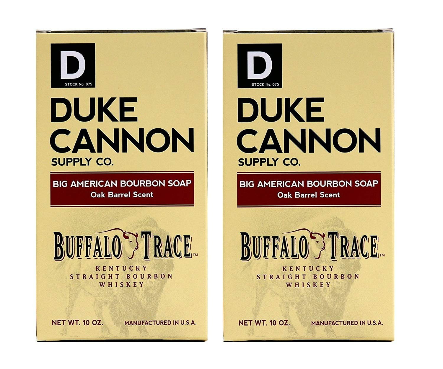 Duke Cannon Bourbon Soap Buffalo Trace Kentucky Straight Bourbon