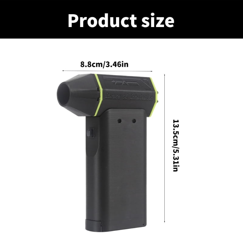 Zecic Cordless Air Duster 130000RPM Fast Speed for Electronics Car and Home Cleaning