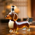 thumbnail image 4 of ACDANC Dachshund Dog Whiskey Bottle, Unique Dachshund Shape Whiskey Bottles Favors for Whiskey Lovers, Dog Lovers, Funny Dachshund Statue Wine Decanter Decoration for Bar, Home, Offices, 4 of 7