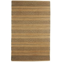 Ox Bay Woven Geometric Natural Fiber Area Rug, 7 ft. 9 in. x 9 ft. 9 in., Tan / Gray