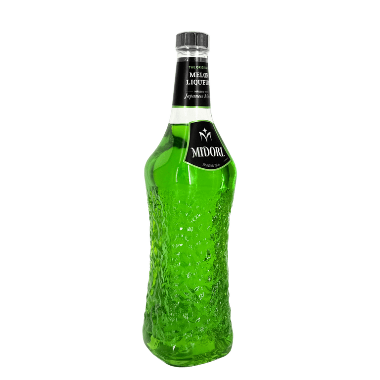 Midori Melon Fruit Liqueur, 750 ml Single Glass Bottle, 20.0% ABV