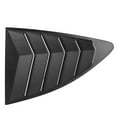 thumbnail image 4 of Window Louver Window Side Scoop Window Side Vent Car Side Deflector Louver Vent Trim Matte Black Car Window Louvers Side Air Vent Cover Fit For  BRZ 13-18, 4 of 8