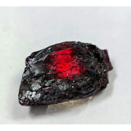 99.60 Ct Large Raw Natural Garnet stone 100% natural red garnet rough stone untreated January birthstone healing crystal good quality garnet