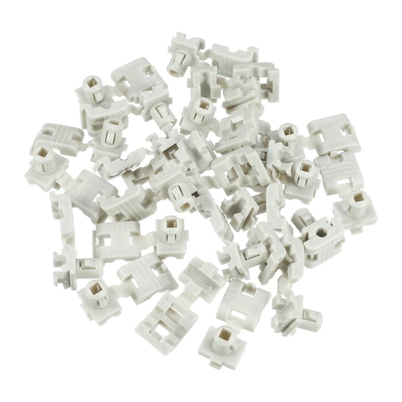 Unique Bargains 25 Pcs Tailgate Door Lock Rod Latch Clips Retainer for Chevrolet Impala 2000-2005 No.16629990 Gray