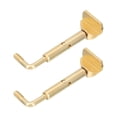 thumbnail image 4 of Shisuyan 2Pcs Useful Chin Rest Screws Smooth Surface Metal Violin Parts for Instrument Repair, 4 of 8