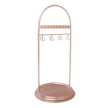 Modern Jewelry Organizer Display Stand Iron Tabletop for Chains Storage Rack