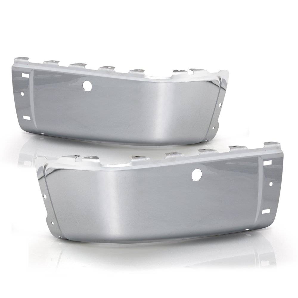 For 0713 Silverado Sierra 1500 2500HD Rear Bumper End Caps w/ Sensor