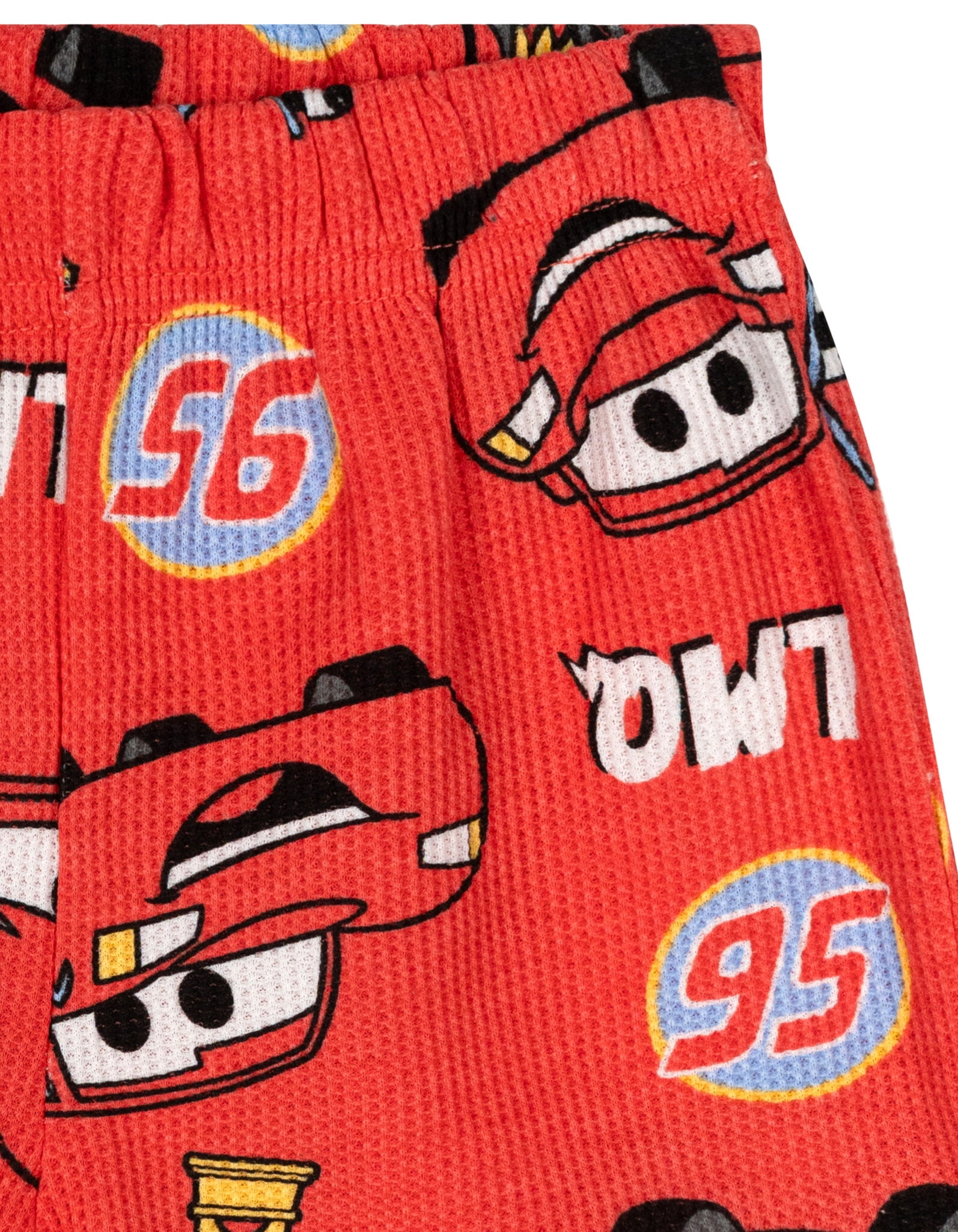 Disney Cars Little Boys' 2-Piece T-Shirt and Shorts Set McQueen Cayenne Red