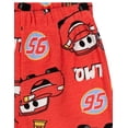 thumbnail image 4 of Disney Cars Lightning McQueen Waffle Knit Drop Shoulder T-Shirt and Shorts Outfit Set Infant to Little Kid, 4 of 4