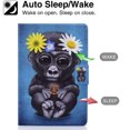 thumbnail image 3 of Fire HD 10 2021/ Fire HD 10 Plus Case, Allytech Slim PU Leather Flip Cover Smart Auto Sleep Wake Multi Angle Stand Shockproof Case for All-new Amazon Fire HD 10 2021/ HD 10 Plus 11th Gen,Orangutan, 3 of 8