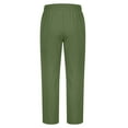 thumbnail image 4 of Penkiiy Men's Lightweight Hiking Pants Stretch Straight Fit Pants Breathable Water Resistant Jogger Track Pants Workout Athletic Pants S Green, 4 of 5