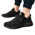 thumbnail image 2 of XIMIN Men's Running Shoes Mesh Breathable Tennis Shoes Invisible Height Increasing Elevator Casual Shoes Lightweight Walking Sneakers Comfortable for Gym, 2 of 8