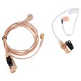thumbnail image 1 of Intercomunicador de radio M Head Ptt largo con auriculares con conducto de aire con clip, 1 of 11
