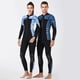thumbnail image 5 of Buceo de buceo 3mm Tops de traje de neopreno Premium Neopreno Tits UV Protección de UV Buceo de buceo Scuba de canoa para aeróbicos de agua Snorkeling Blue M seitruly OD003290-07, 5 of 7