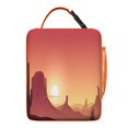 thumbnail image 6 of Lunch Box for Men Women Adults Lunch Box Tote for Office Work Picnic Reusable Portable Lunchbox, Cactus Desert, 6 of 6