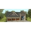 The House Designers: THD-3328 Builder-Ready Blueprints to Build a Country Garage House Plan with Slab Foundation (5 Printed Sets)