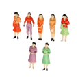 thumbnail image 3 of 100 Figuras de Personas Pintadas a Mano Yuxing Escala 1:50 para Maquetas, 3 of 3