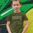 thumbnail image 3 of Fourth Grade Camo Shirt for Boys and Girls Back to School Woodland Camouflage Kids Tee Military Green Shirt 5-6, 3 of 8