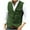 Green, variant on VBTAPA Men's Suit Vest Western Cargo Vests V Neck Herringbone Waistcoat with 3 Pockets Beige M