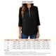 thumbnail image 5 of Dot Print Tops, Comfortable Women Casual Blouse Pure Color Zipper Round Neck Lightweight For Travel For Office For Lady ANGGREK Otros, 5 of 5