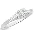 thumbnail image 2 of SuperJeweler Diamond Solitaire Promise Ring In White Gold For Women, 2 of 6