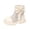 White Boots, variant on YMUQEIGH Children's Boots Kids Girls' Boots Outdoor Lace Up Boots Ankle Boots Short Toddler/Little Kids Boots Boys' boots