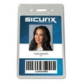thumbnail image 2 of Sicurix Proximity Badge Holder, Vertical, 2 1/2w X 4 1/2h, Clear, 50/pack | Bundle of 5 Packs, 2 of 6