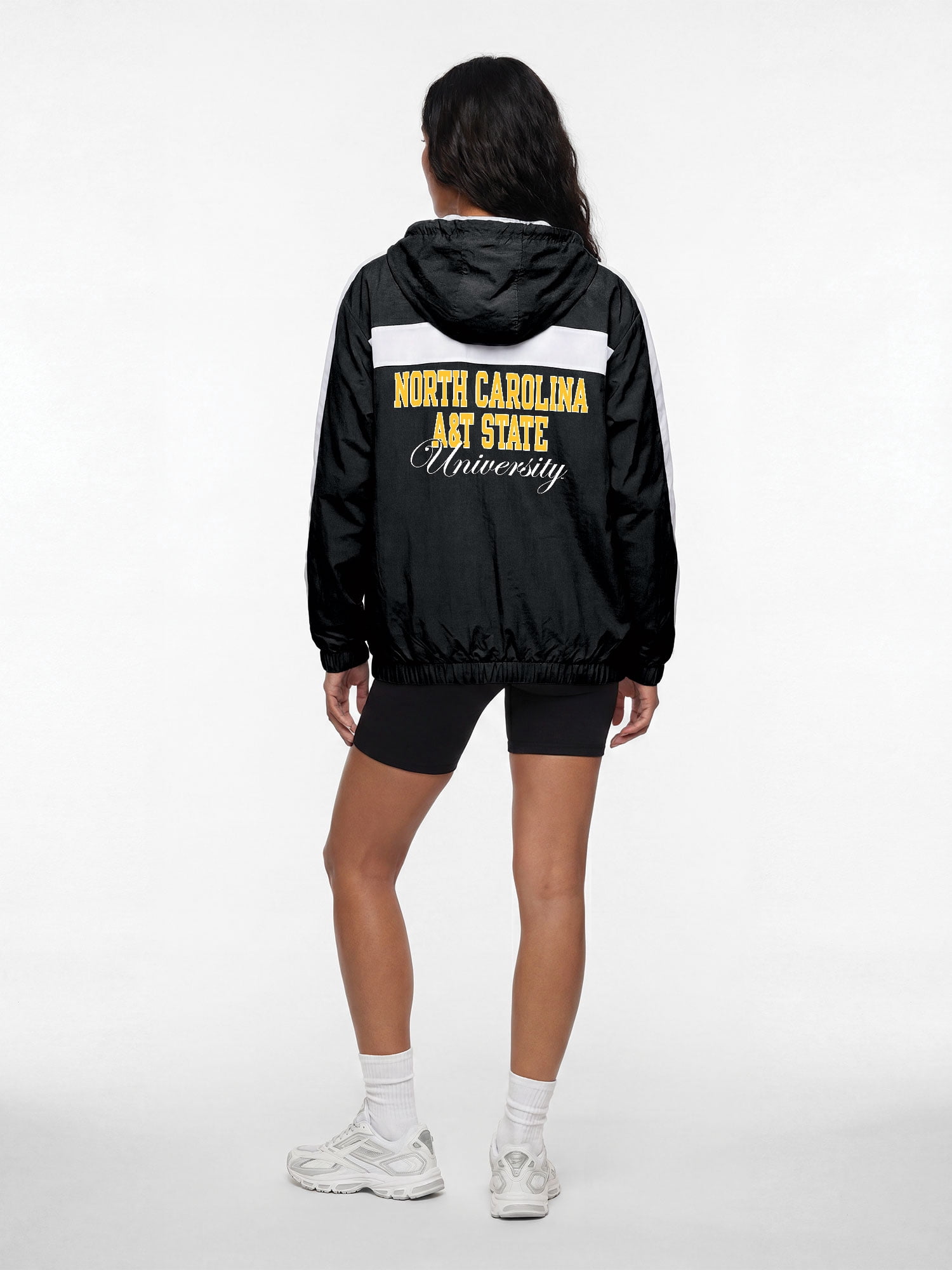 North Carolina A&T Aggies Reebok Womens Colorblocked Full Zip Jacket
