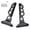Black, variant on Upgrades Footrest Pedals Foldable Designs Folding Foot Pegs Aluminum Footrests Compact Folding Foot Pegs for