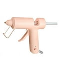 thumbnail image 3 of Minimáquina de pegamento caliente para manualidades, herramienta ergonómica de fusión rápida con pegamento caliente con 10 barras de pegamento para niños, color rosa, 3 of 12