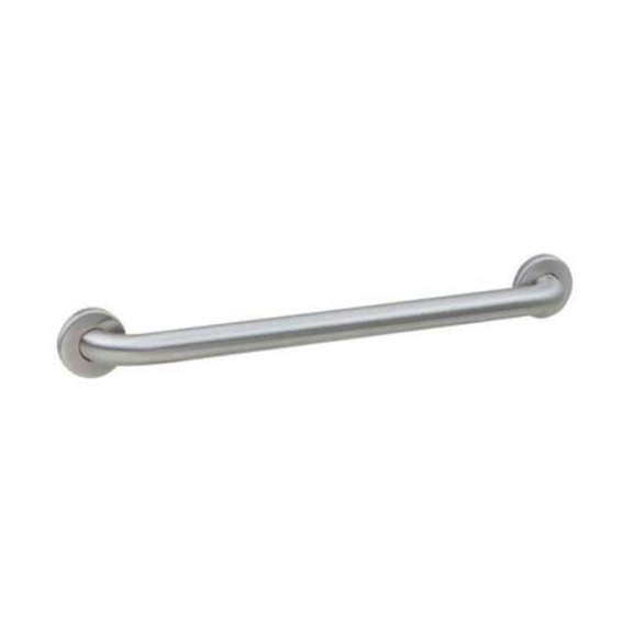 Bobrick B580648 48 x 1.25 in. Dia. Straight Grab Bar, Satin Stainless Steel