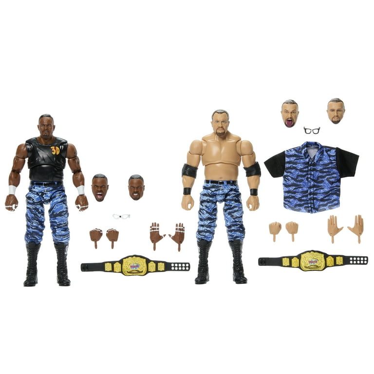 WWE Dudley Boyzフィギュアセット Dudley Boyz (Blue Camo) - WWE Ultimate Edition 2-Pack Ringside