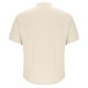 thumbnail image 4 of pstuiky Camisas de manga corta para hombre, Camisa de manga corta con cuello alto y botones, holgada, informal, de color liso y a la moda para hombre camisetas de hombre l, 4 of 5