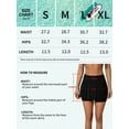 thumbnail image 2 of Attraco Women Swim Skirt High Waisted Swim Bottom Swimsuit Shorts Board Shorts with Pockets, 2 of 8