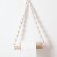 thumbnail image 3 of 1pc Toilet Roll Holder, Creative Rope Paper Holder for Toilet, Bathroom, 3 of 5