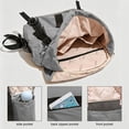 thumbnail image 3 of AUXDIQ Hiking Backpack 16L Lightweight Backpack Travel Daypack for Women Men Grey, 3 of 6
