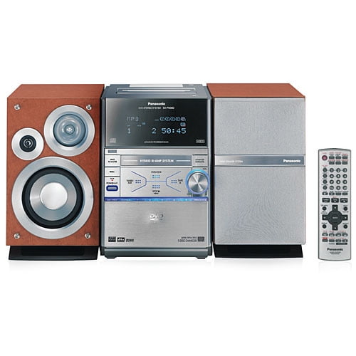 Panasonic 5Disc DVD/CD Micro System with Progressive Scan and 3Way