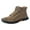 C4-Khaki, variant on Havenx Mens Wide Leather Shoes Casual Mid Top Driving Shoes Waterproof Arch Support Spacious Toe Box Outdoor Non-Slip Walking Shoes,Green 47(US-11.5)